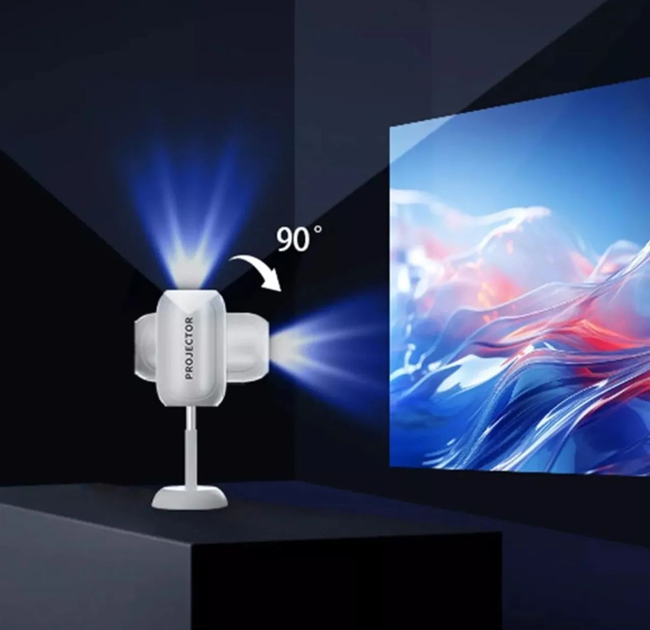 Projetor Portátil com Design Moderno - Foto 6