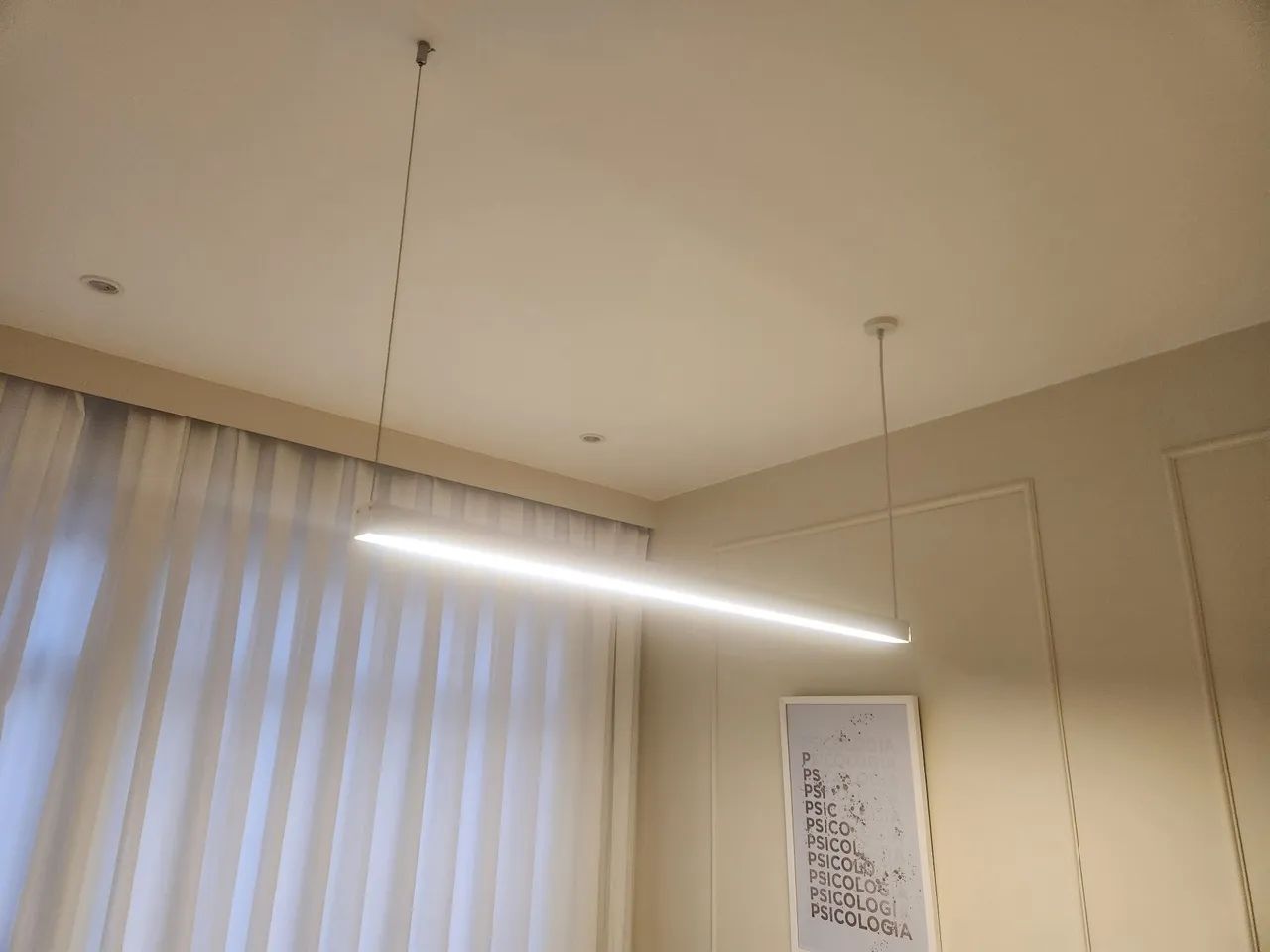 Luminária Linear LED Suspensa