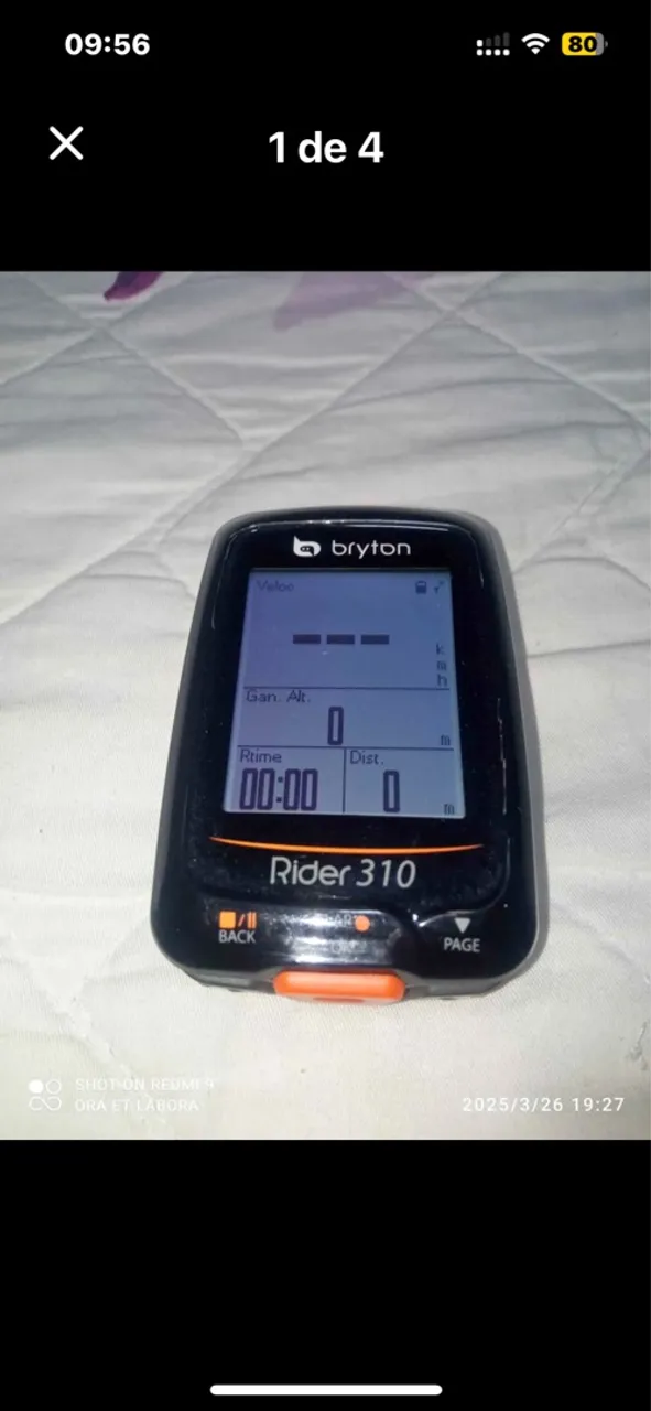 Computador de Bicicleta Bryton Rider 310