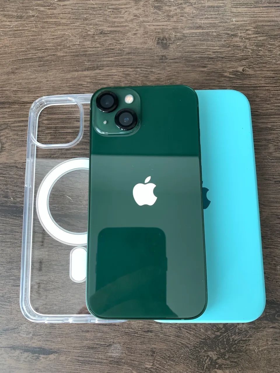 IPHONE 13 128GB VERDE TODO ORIGINAL COM NOTA FISCAL - Celulares e