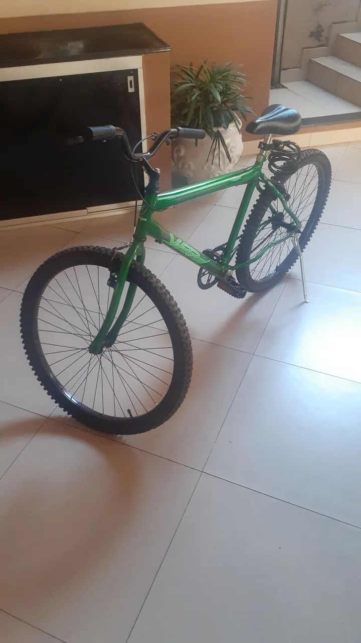 Bicicleta Wrp Nova, Aro 28, cor verde - Foto 3