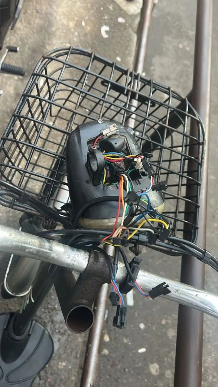 Bicicleta Elétrica com Cesto - Foto 2