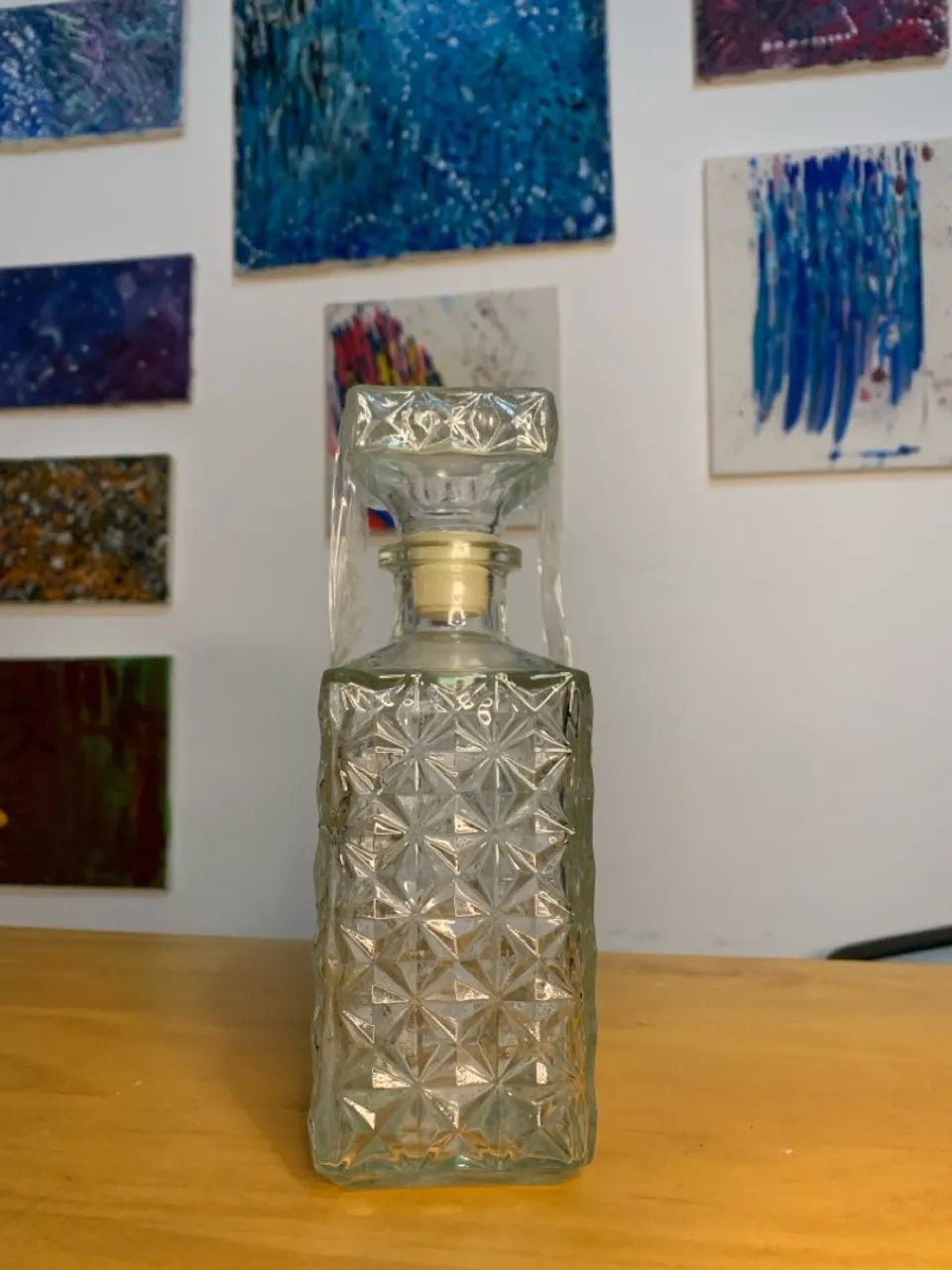 Decanter de Vidro Decorativo (Licoreira/whisky)