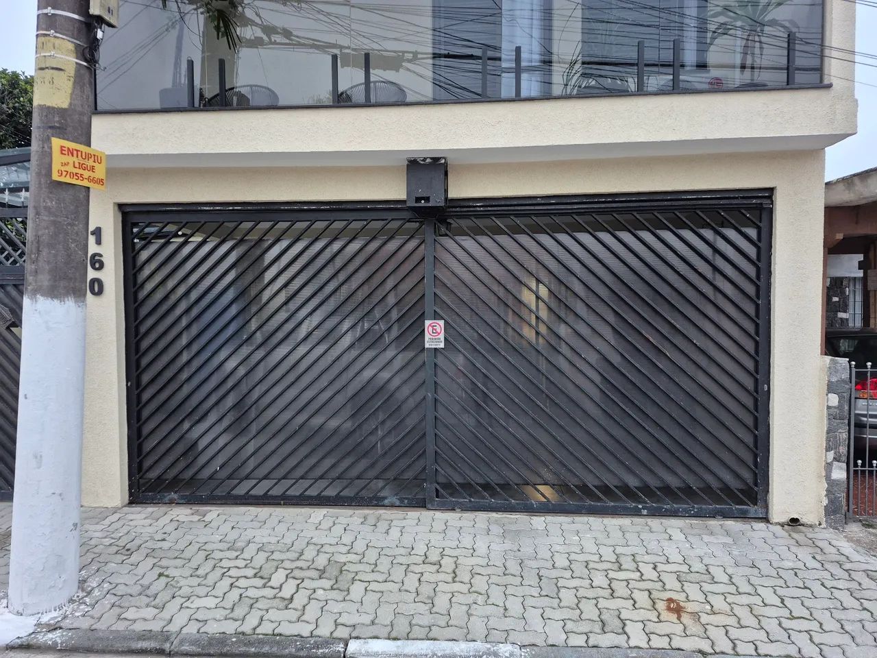 Portão social e de garagem, completo com motor - Foto 2