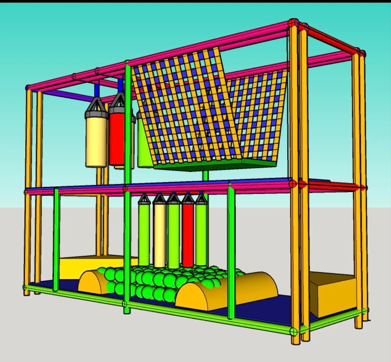 Brinquedoteca Playground Brinquedão PRONTA ENTREGA - Foto 2