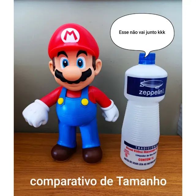 Boneco Supermario 30cm Original Nintendo - Foto 2