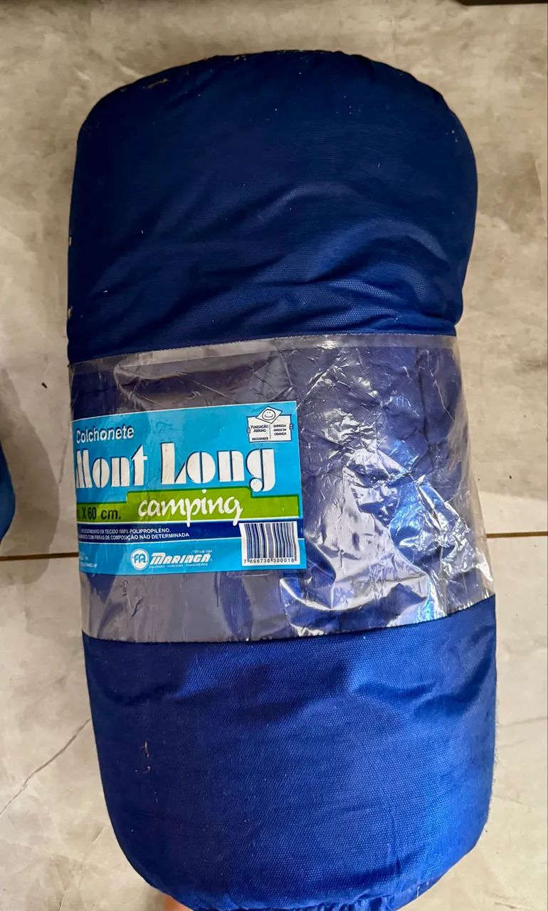 Colchonete acampamento solteiro 