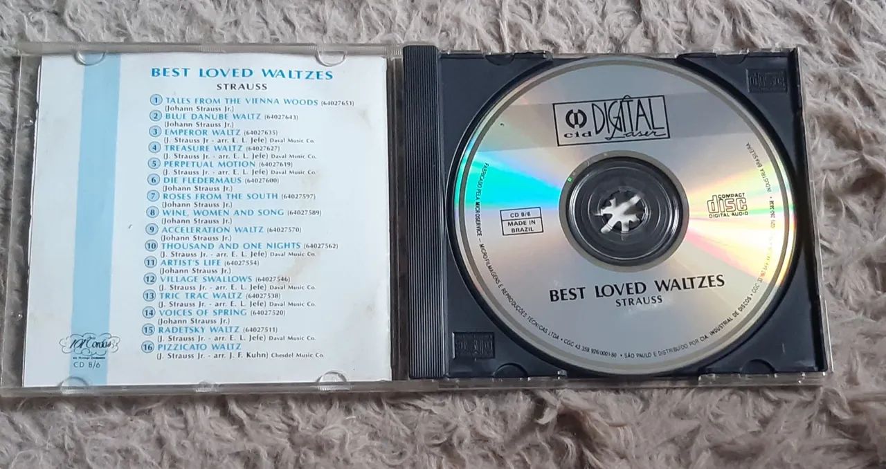 CD Best Loved Waltzes - Strauss - Foto 2