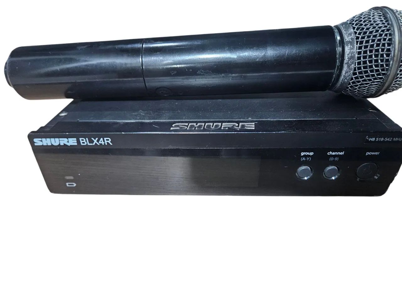 Microfone Shure BLX4R sem fio