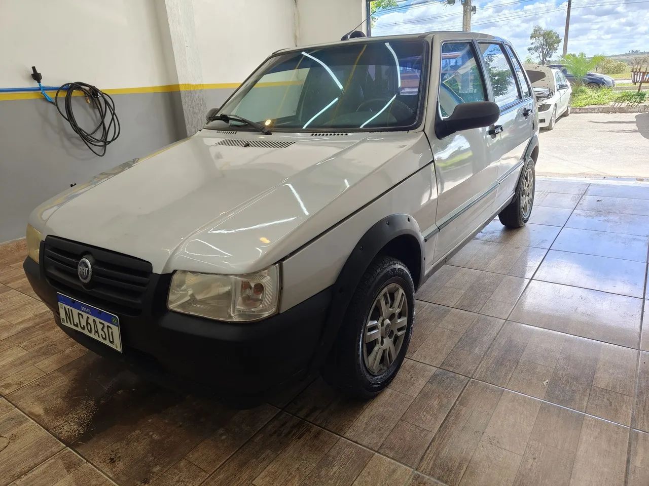Fiat Uno Way 2008/2008 Ar condicionado Top
