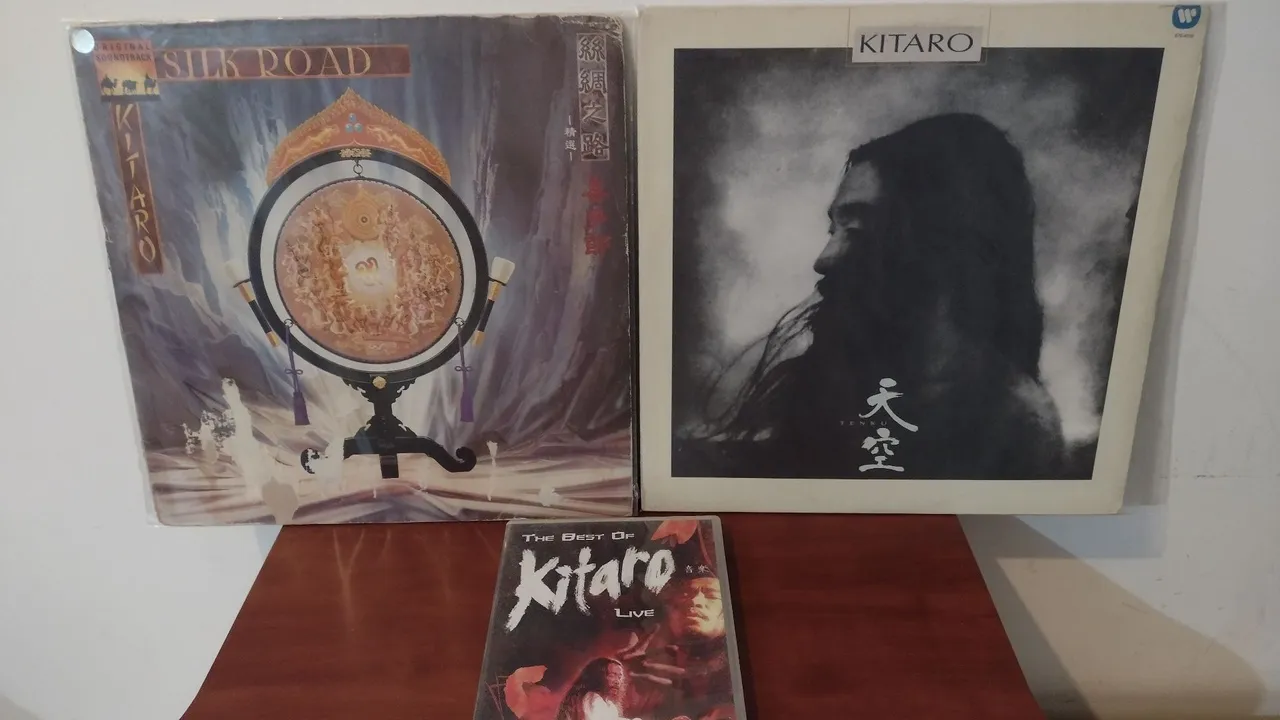 LP Kitaro - Silk roda / Tenku / dvd live