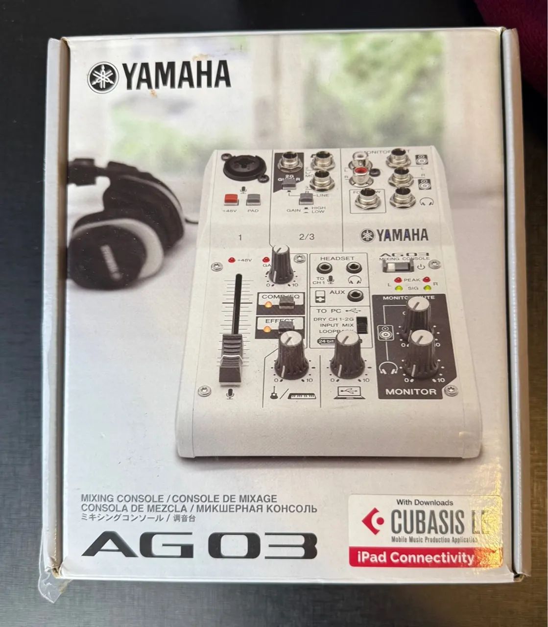 Interface de audio Yamaha AG03 como nova! - Foto 3