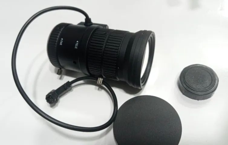 Lente CCTV Novas. Varifocal 6 MP 1/2,7" F1.4 5,0-50 mm. DC Íris Automática