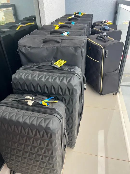 Conjunto de Malas de Viagem - Preta - Foto 3