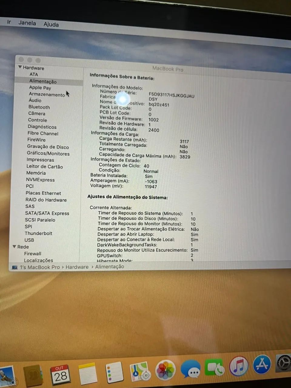 Macbook Pro 2019 256 GB Touchbar - Foto 2