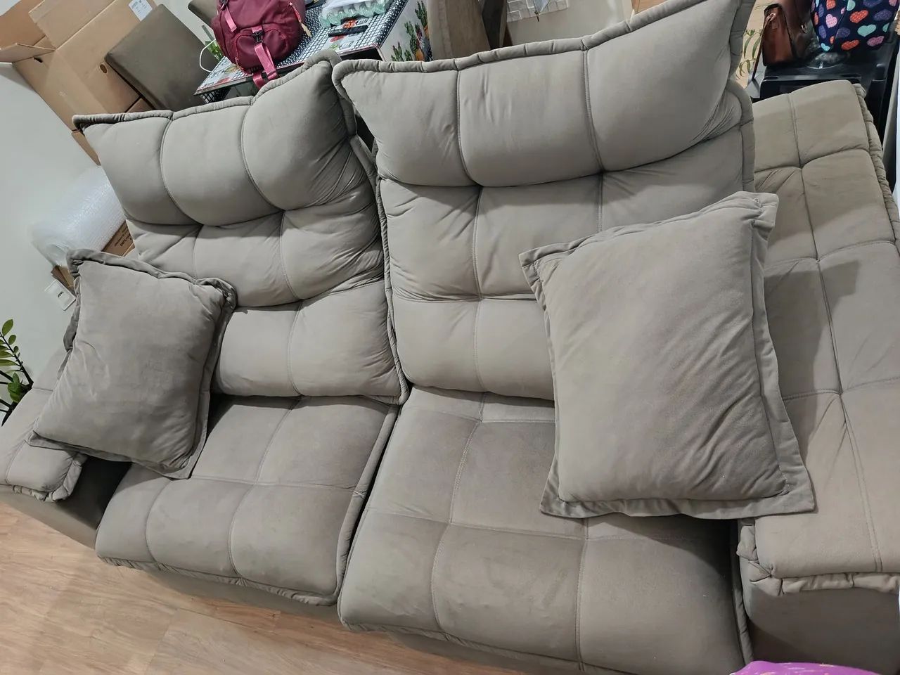 Sofá Retrátil 2 lugares 