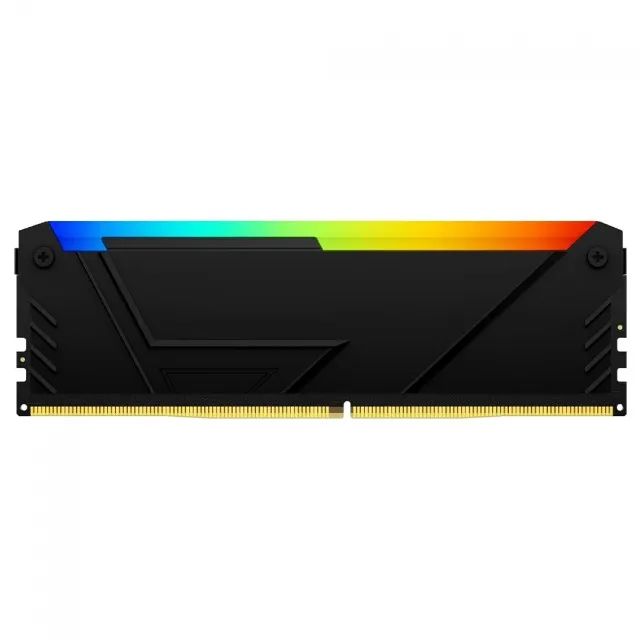Kit Memória DDR4 Kingston Fury Beast RGB, 16GB (2x8GB), 3600MHz, CL17, Preto64739260344323122
