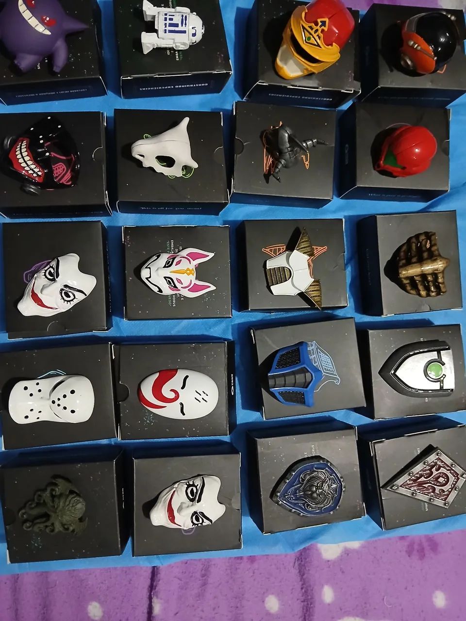 Coleção de Miniaturas de Personagens