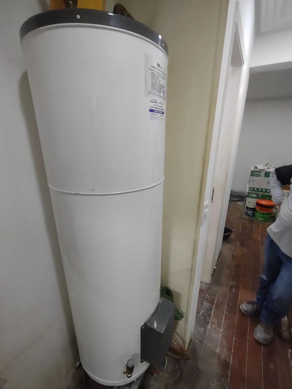 Aquecedor Elétrico de Água Acumulador Boiler150 Litros