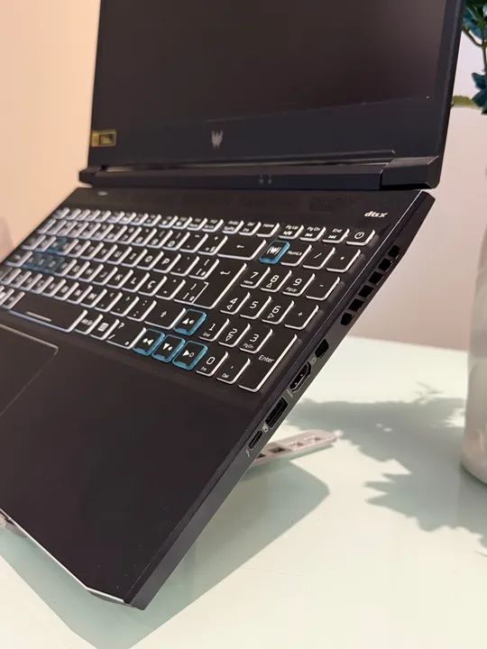 Notebook Gamer Acer Predator PH315-54 RTX 3060 144Hz impecável  - Foto 5