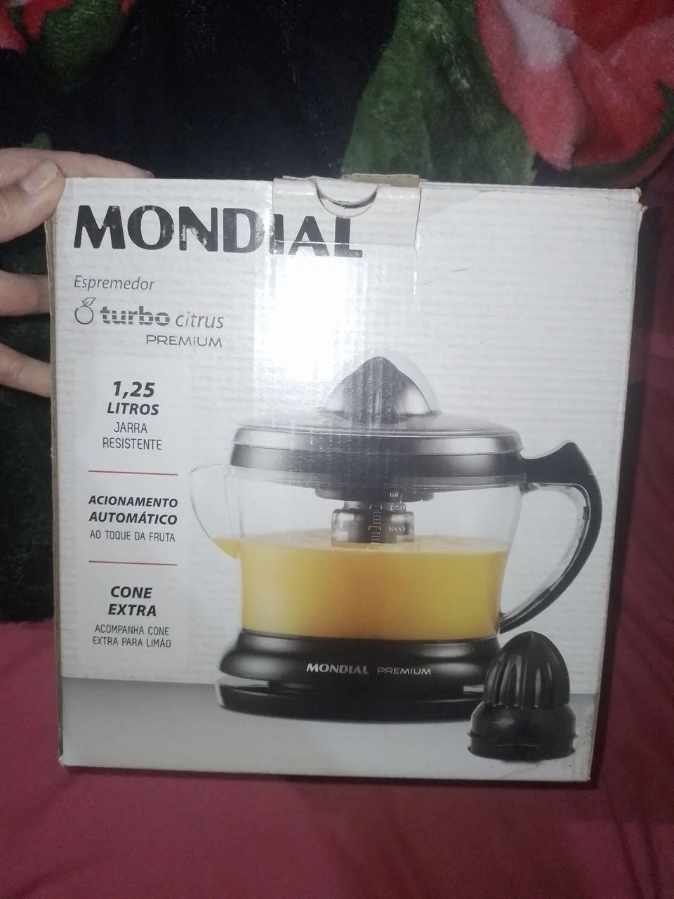 Espremedor de frutas Mondial Turbo Citrus Premium
