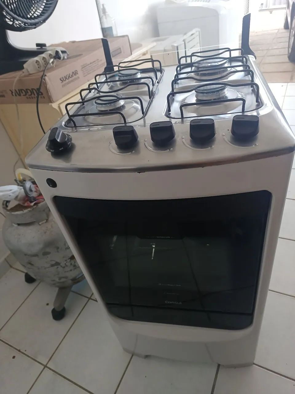 Fogão automático total ótimas condições  - Foto 6