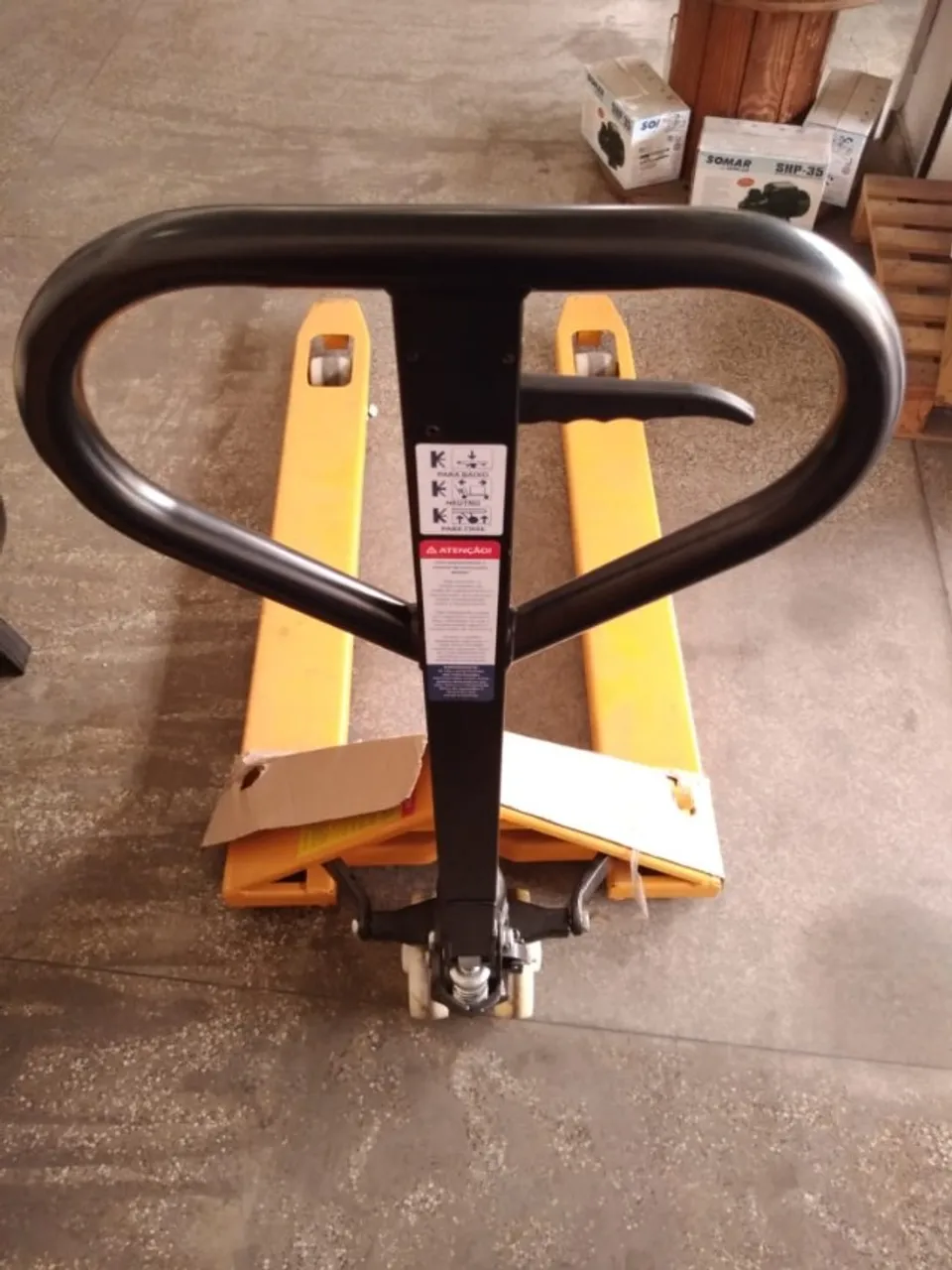 Matrim Transpalete Menegotti Mtp 3 Toneladas Roda dupla ( matrim )