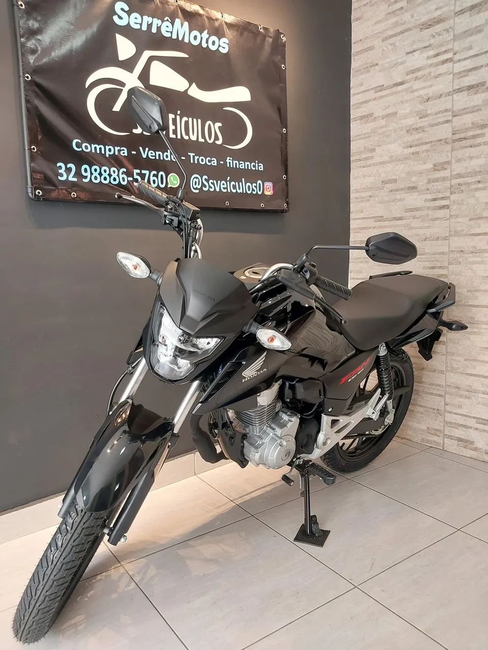 SERRÊ MOTOS FAN 160 25 NOVA EMPLACADA E IPVA PAGO - Foto 4