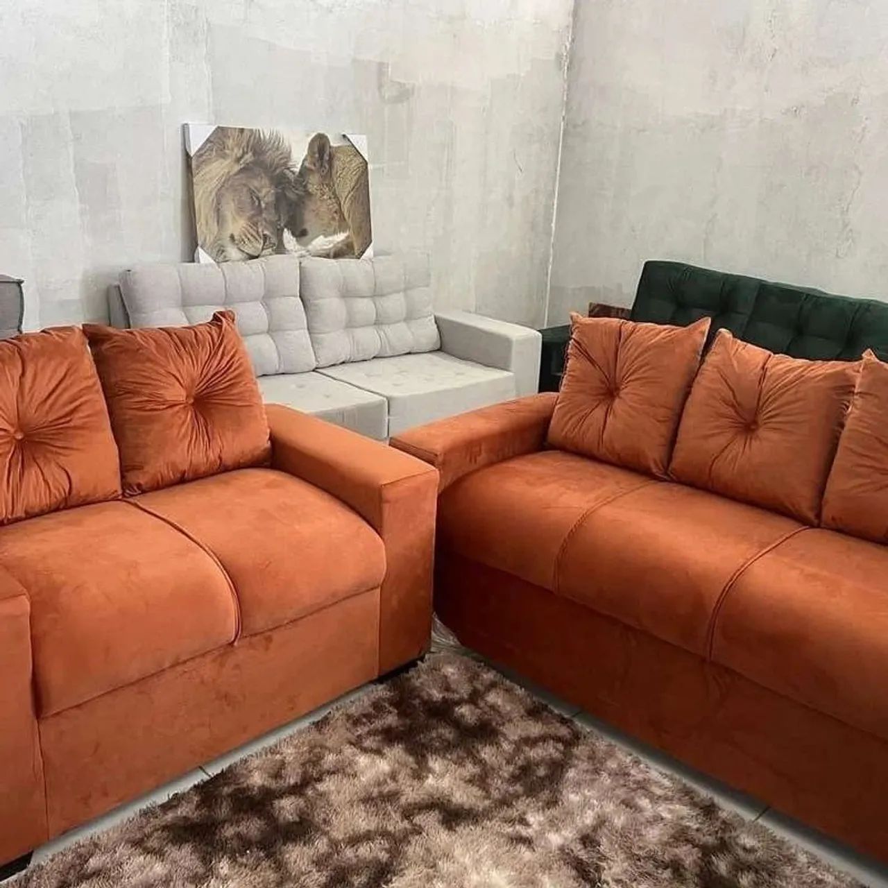 Conjunto de Sofá Padrão 2 e 3 Lugares. - Foto 2