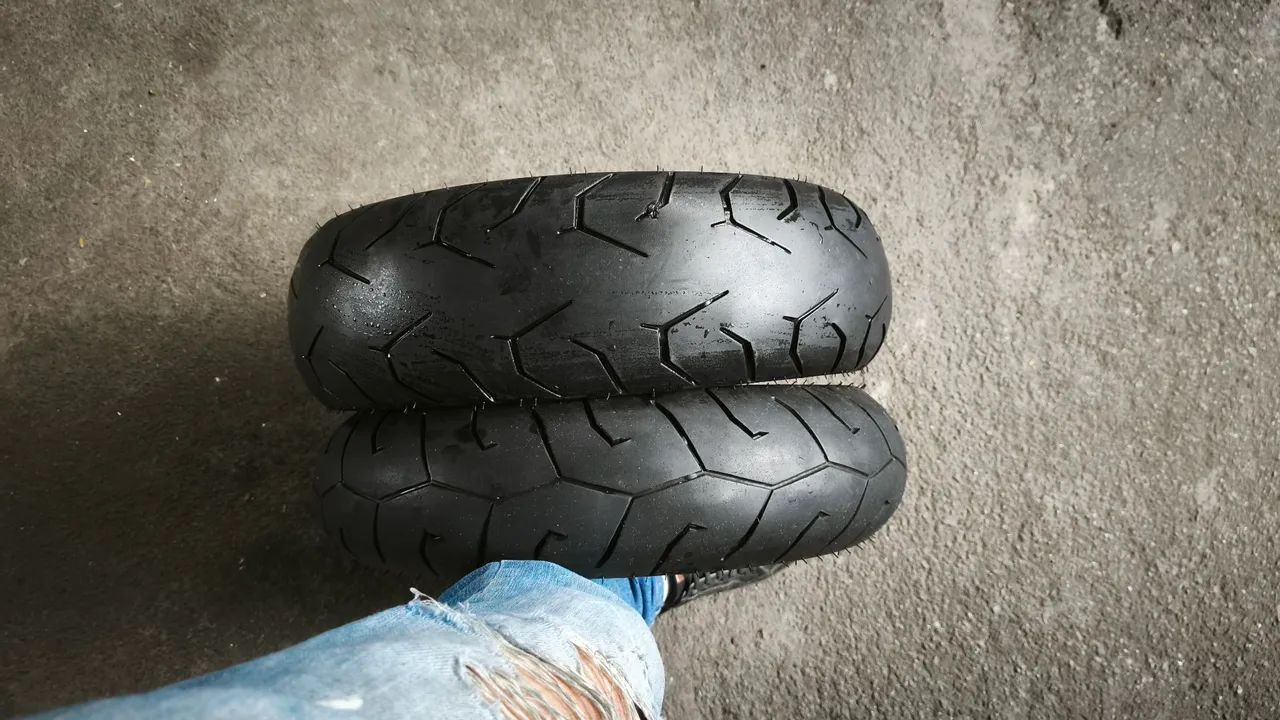 Vendo 2 pneus moto Yamaha Nmax 160 - Foto 2