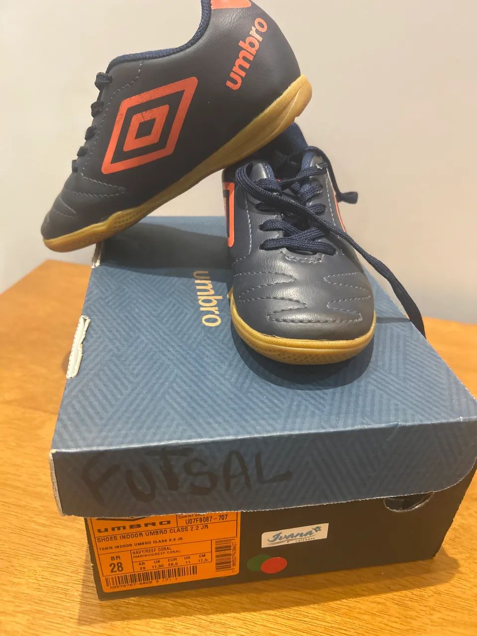 Tênis infantil futsal umbro - Foto 6