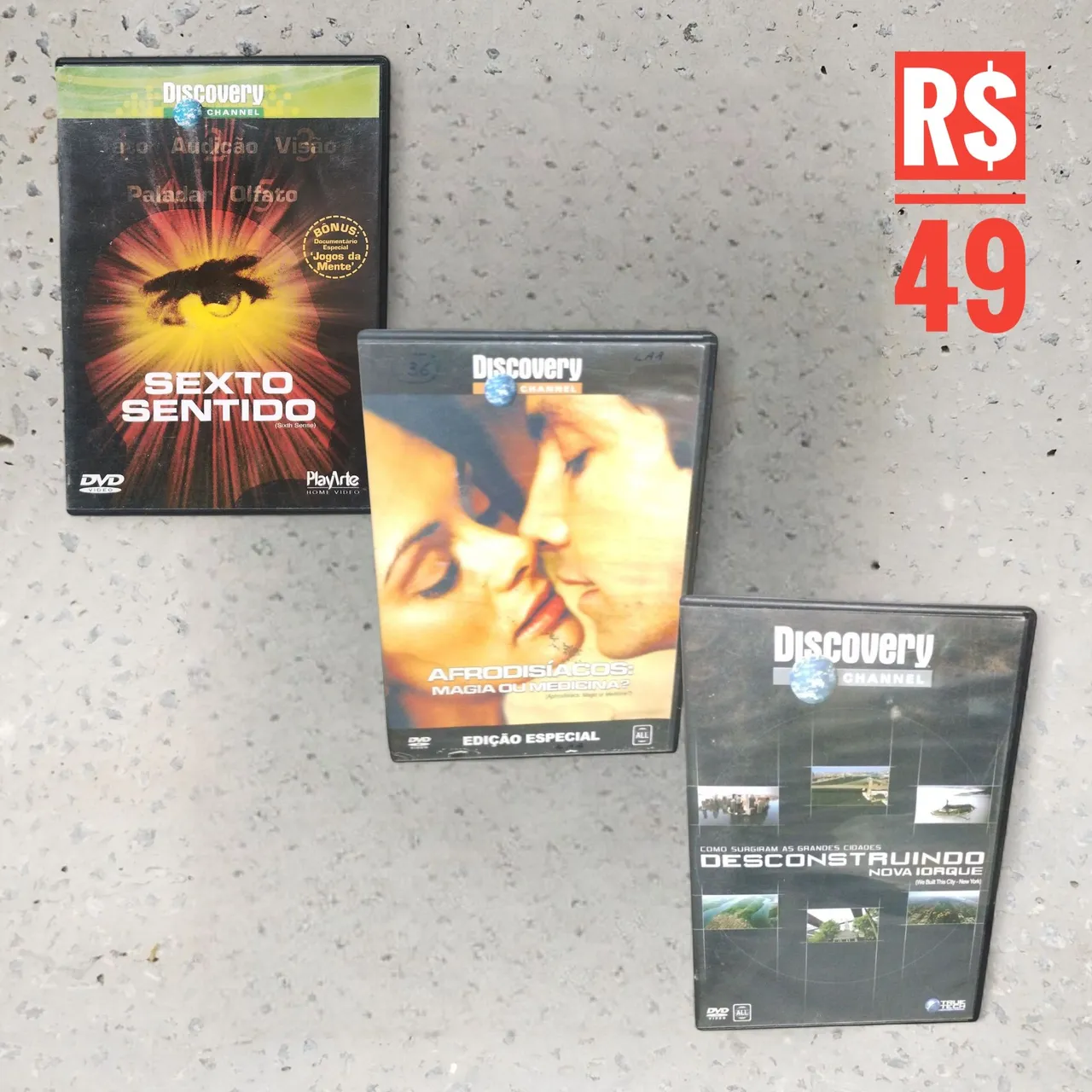 Coleção DVDs Discovery Channel - Promoção!