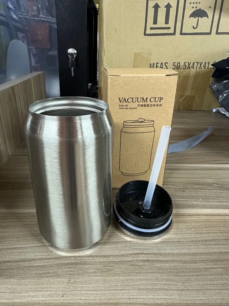 Copo Inox lata de refrigerante 
