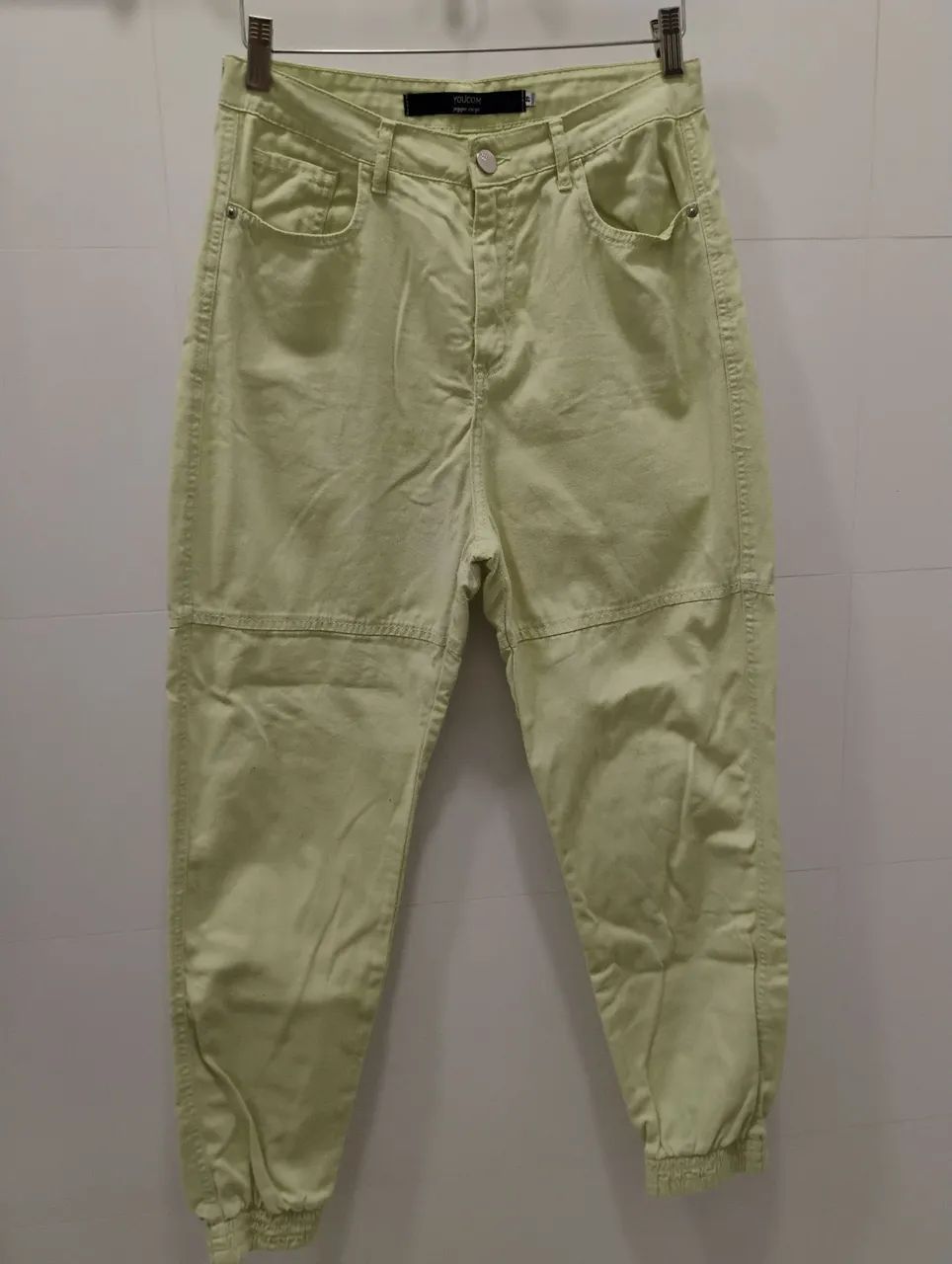 Calça cargo jogger verde pistache Youcom - Foto 4