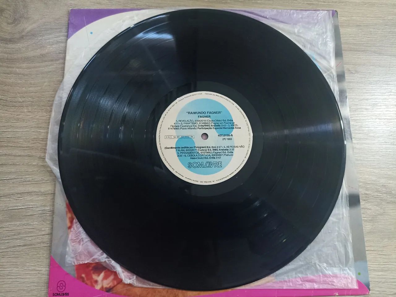 LP vinil Raimundo Fagner (1993) - Foto 3