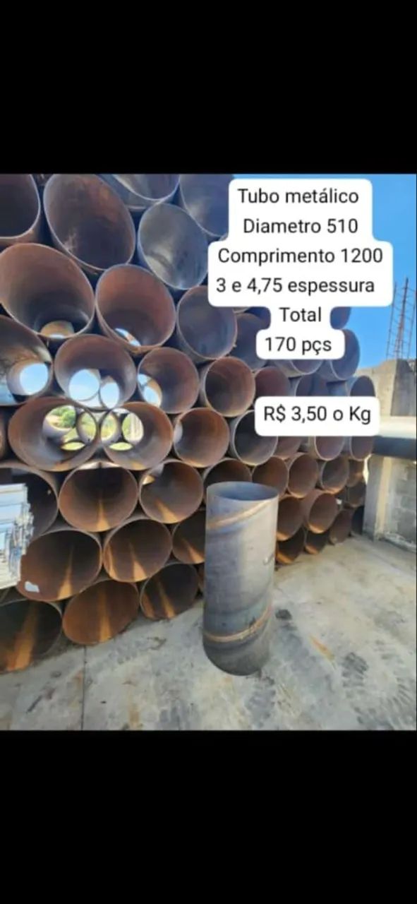 TUBOS METÁLICOS (VENDA) - Foto 2