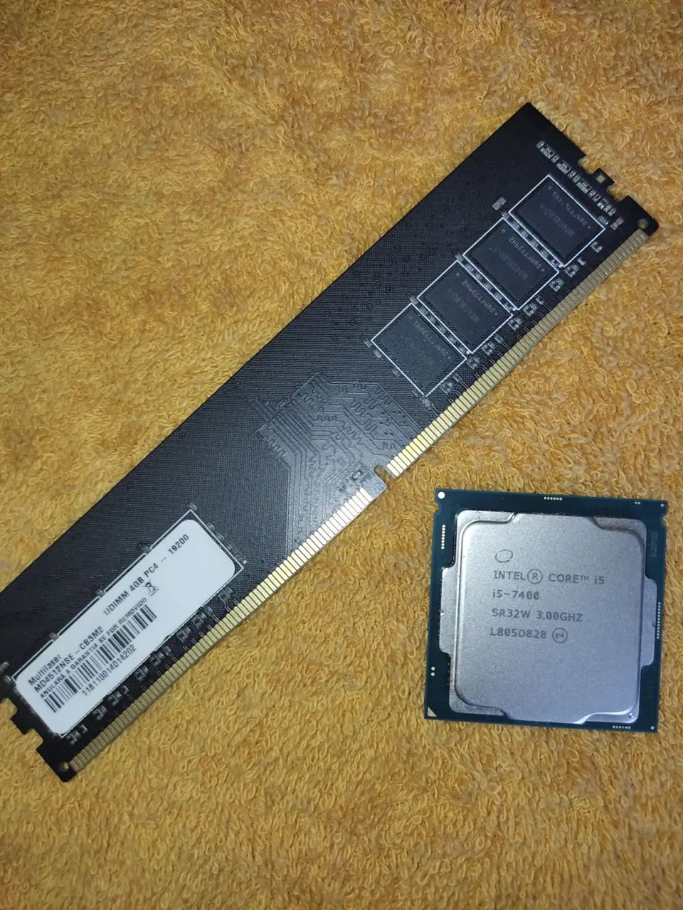 DDR4 Memory and I5 7400 Processor64263932456195120