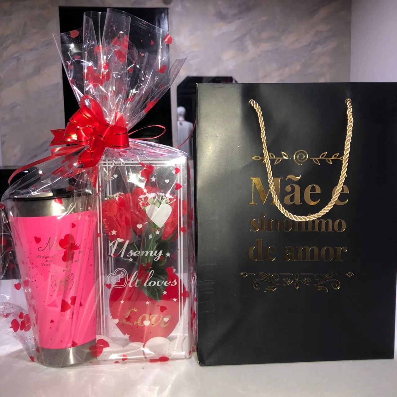 Presente para Mãe - Caneca e Ursinho - Foto 2