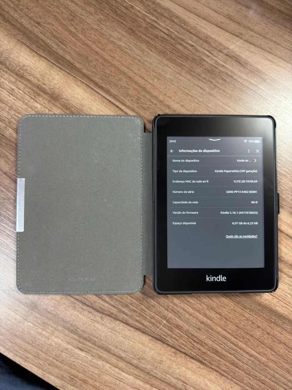 Kindle Paperwhite 10ª Geração 8gb - Tablets e E-Readers - Centro