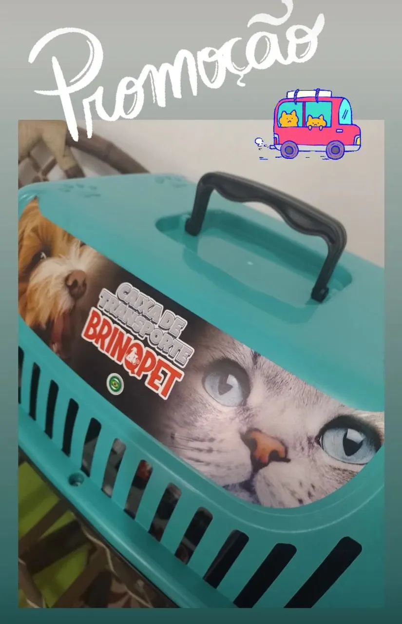 Caixa de transporte n.2 Brinqpet - Foto 2