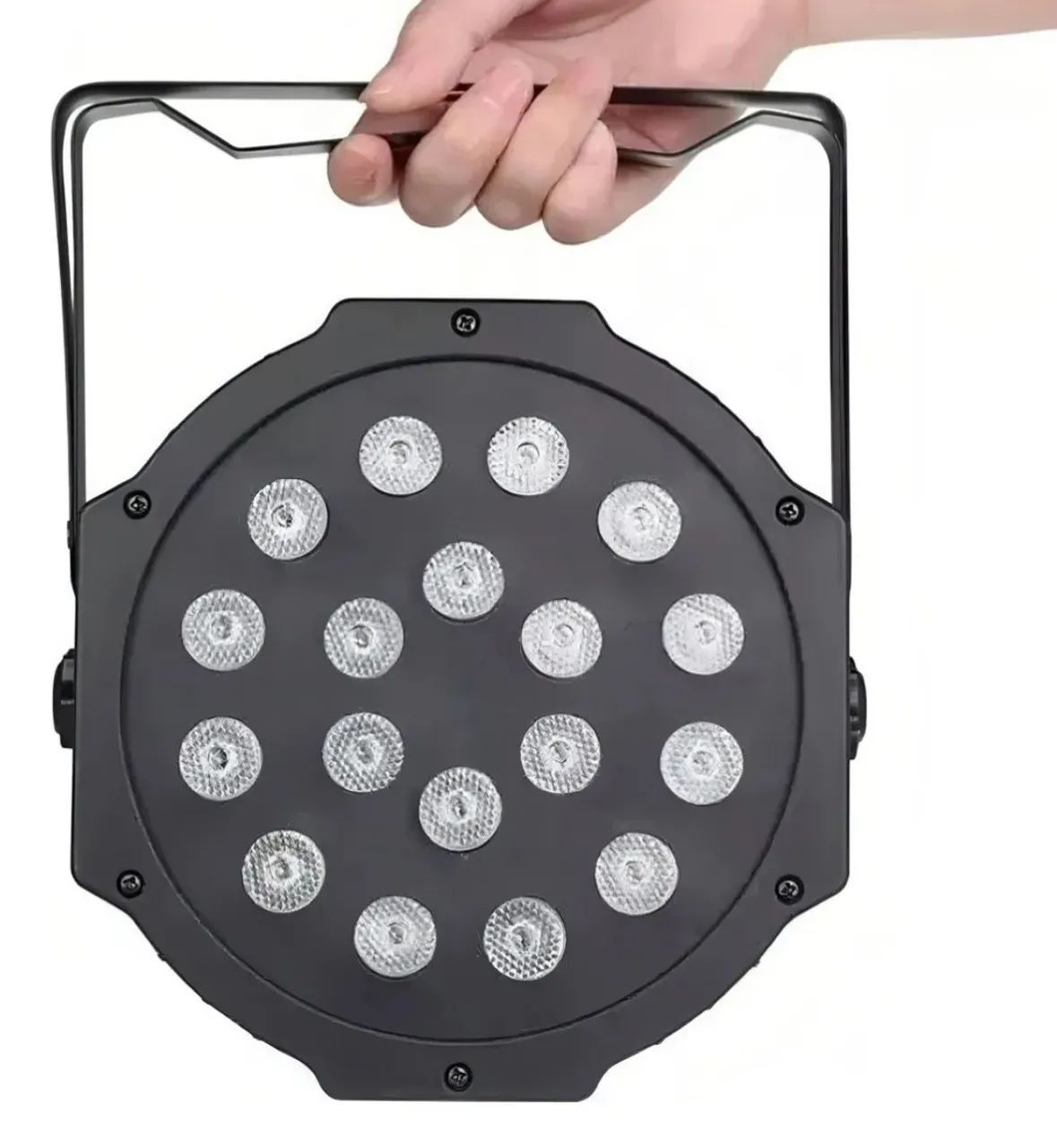 Canhao Par de Refletor LED RGB 18 Leds para Iluminação de Festa - Foto 5