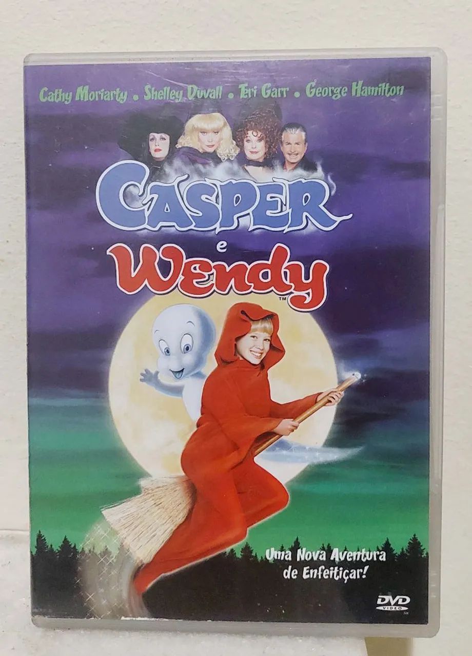 Dvd Casper e Wendy original Gaspazinho