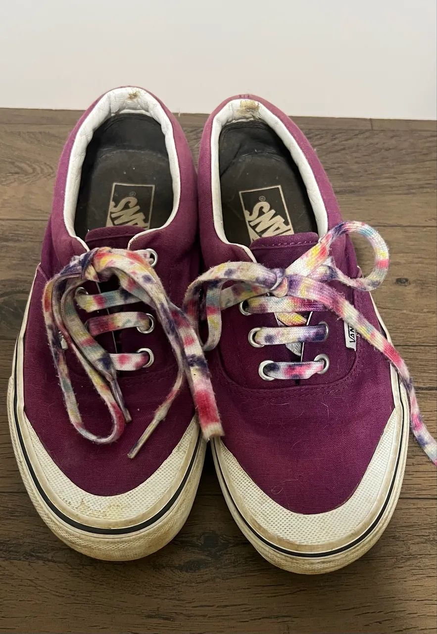 tênis vans original número 36 na cor roxa - Foto 2
