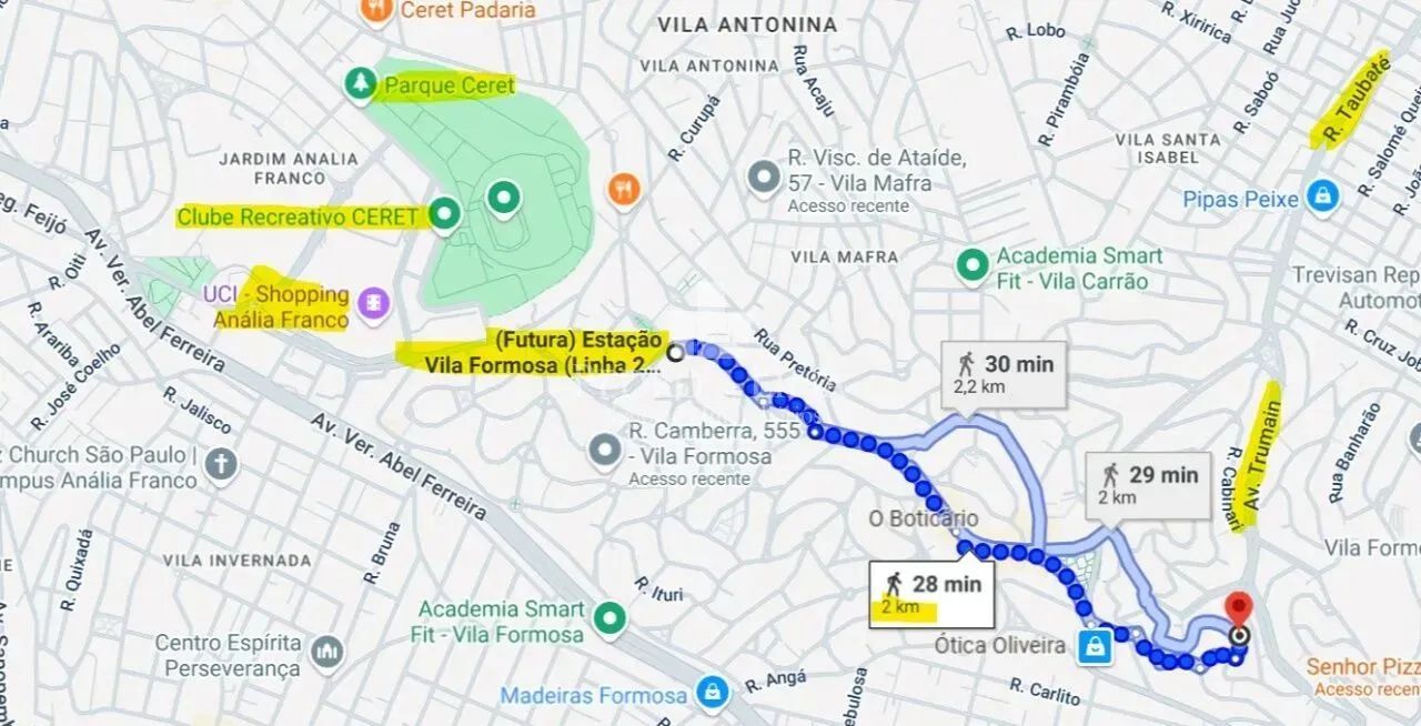 Terreno 470m², 11 de frente na Vila Formosa - Foto 3