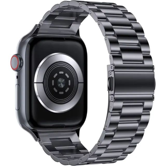 Pulseira Metálica 3 Elos para smartwach 42mm 44mm 45mm 47mm 49mm - Foto 3