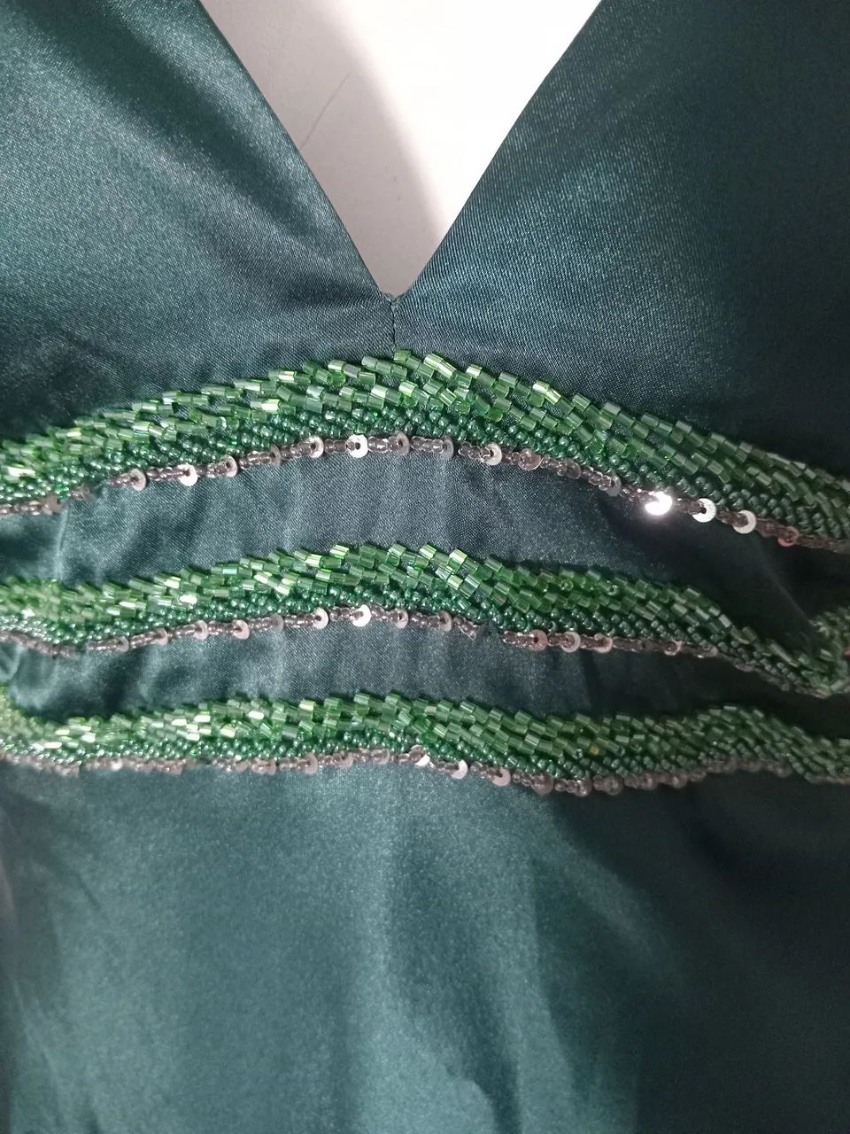 Vestido verde festa - Foto 4