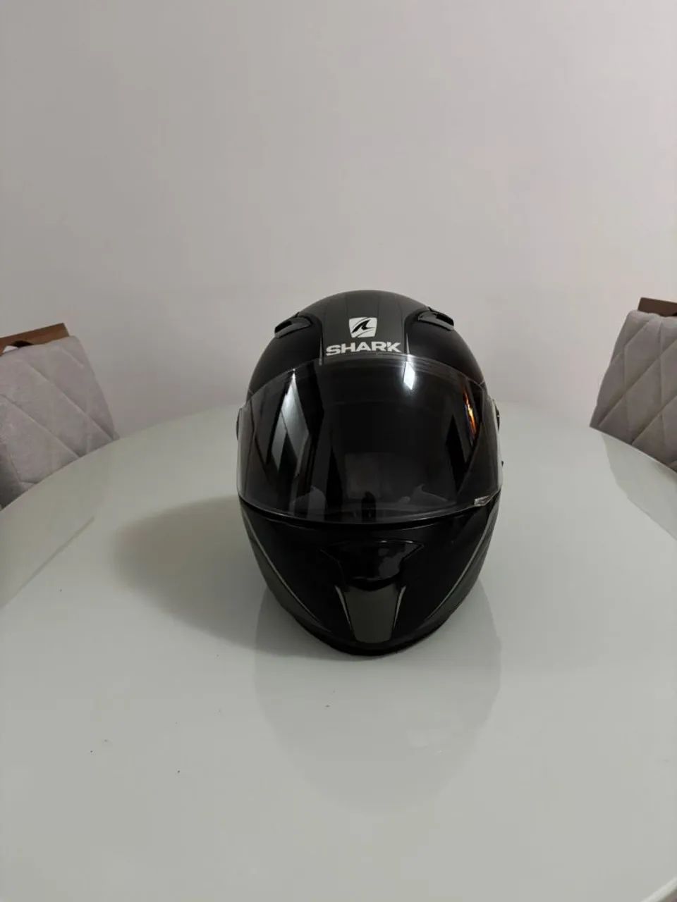 Capacete shark vision semi novo  - Foto 5