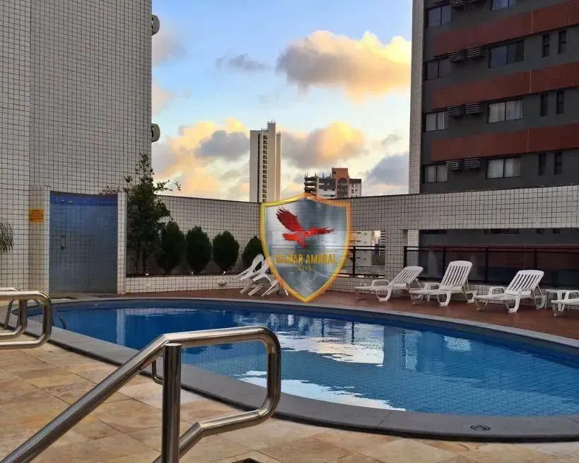 Flat com 2 dormitórios para alugar, 50 m² por R$ 2.900,00/mês - Petrópolis - Natal/RN