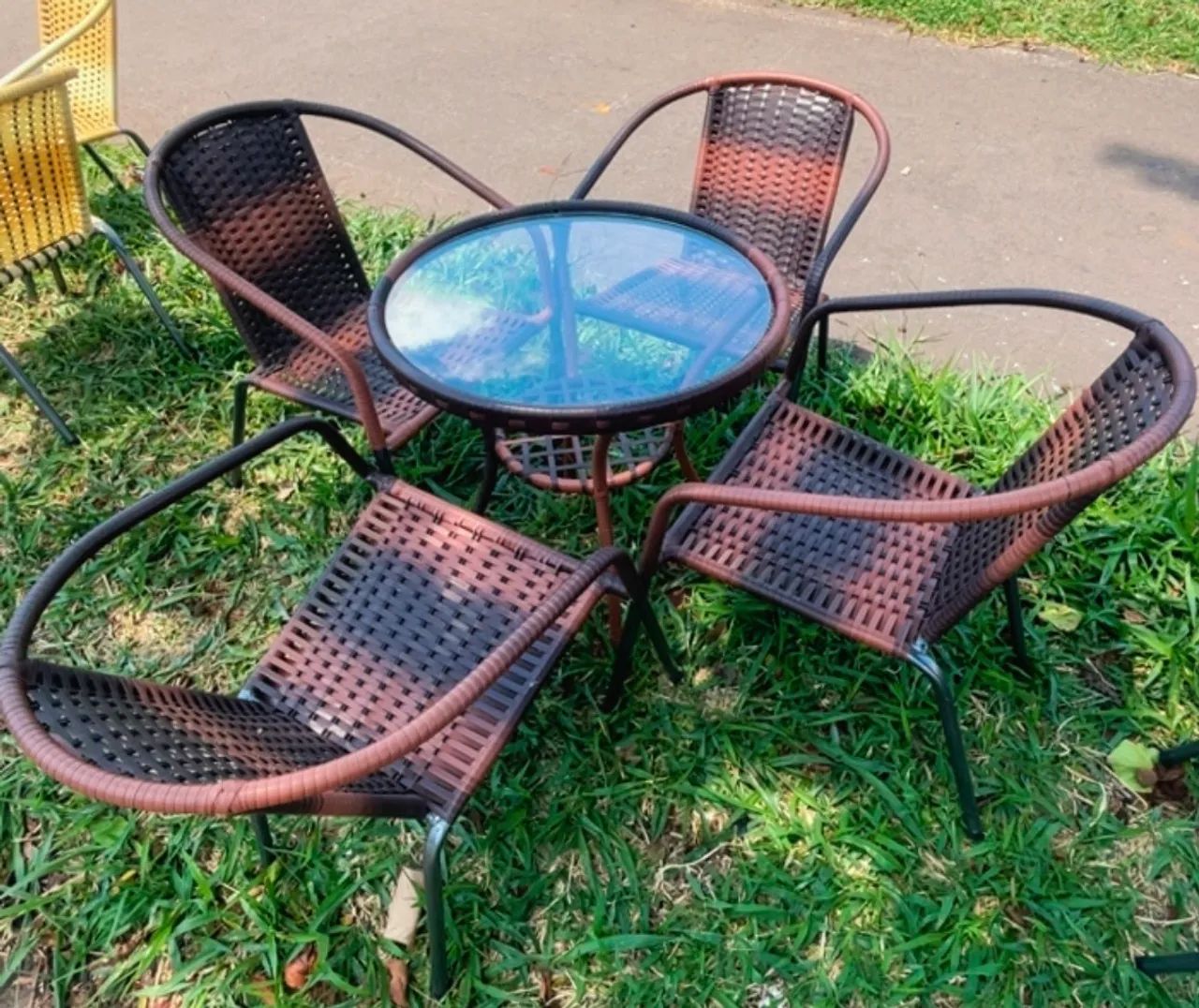 Conjunto De Cadeira Fixa - Pronta entrega. - Foto 4
