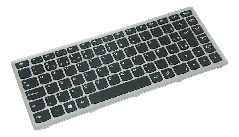 Keyboard for Lenovo Ideapad S400u Notebook ABNT2, check other models on the website64317903465217120